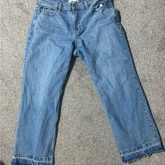 Abercrombie Curve Love Low Rise Baggy Jean - Picture 2 of 4